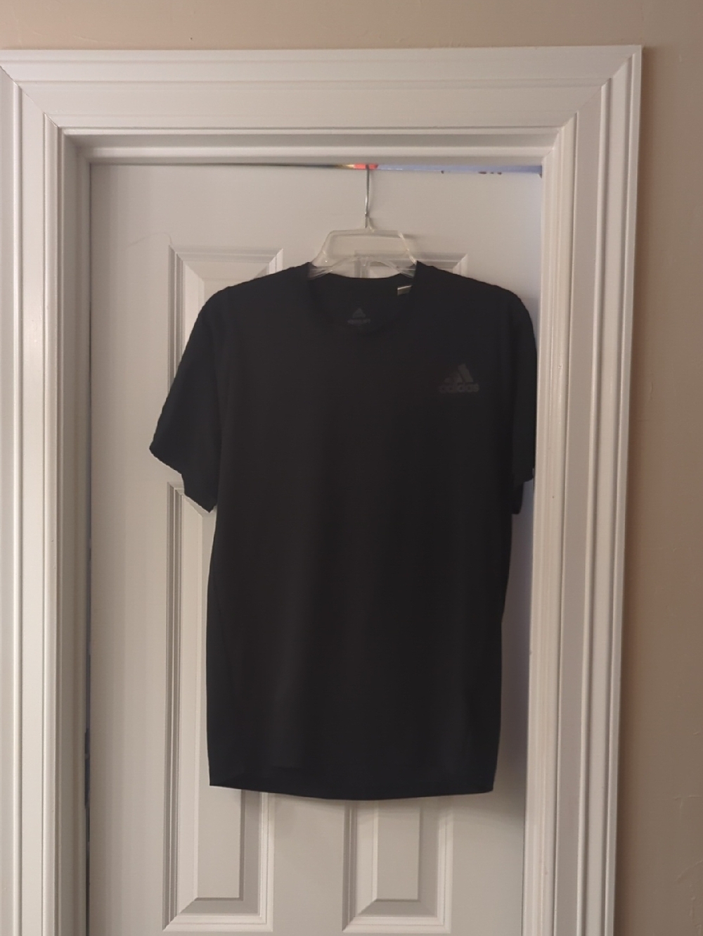 adidas Black Short Sleeve Athletic Tee